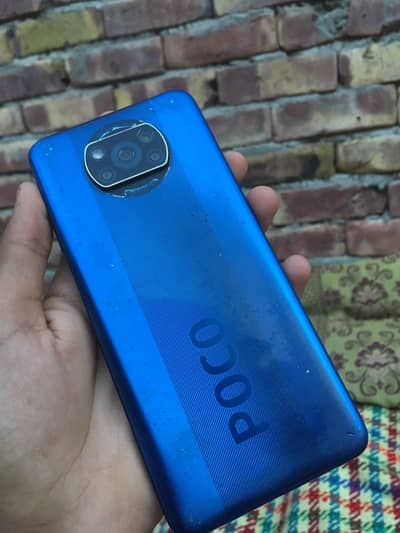 Xiaomi POCO X3 NFC 6/128 with box call kay liye number 03007352189