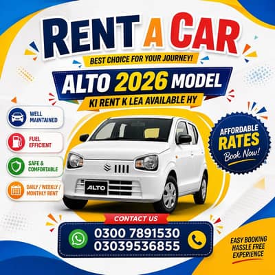 Suzuki ALTO  for rent