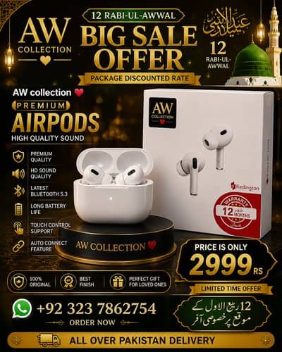 Air 31 Water resistance air burds Delivery all on Pakistan Cash on