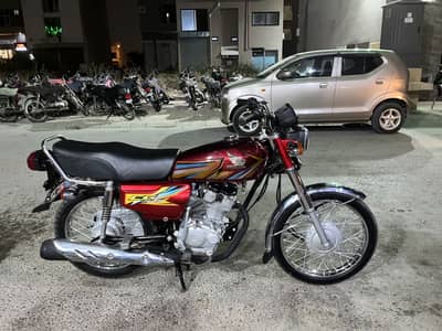 Honda CG 125 unregistered WhatsApp number 03292264339