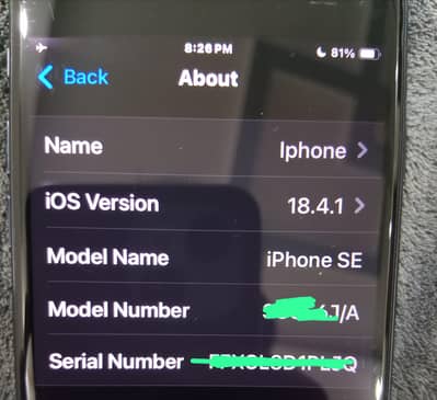 Apple iPhone SE 2020