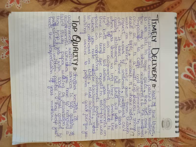 Assignment writing 2