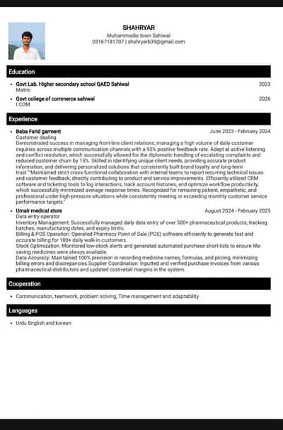 want job