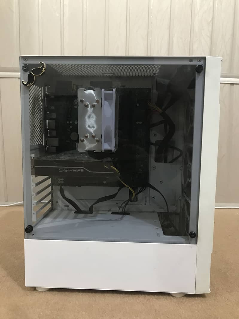Gaming PC with sonic case | i5 8th gen | 12GB RAM | Rx 570 4GB 2
