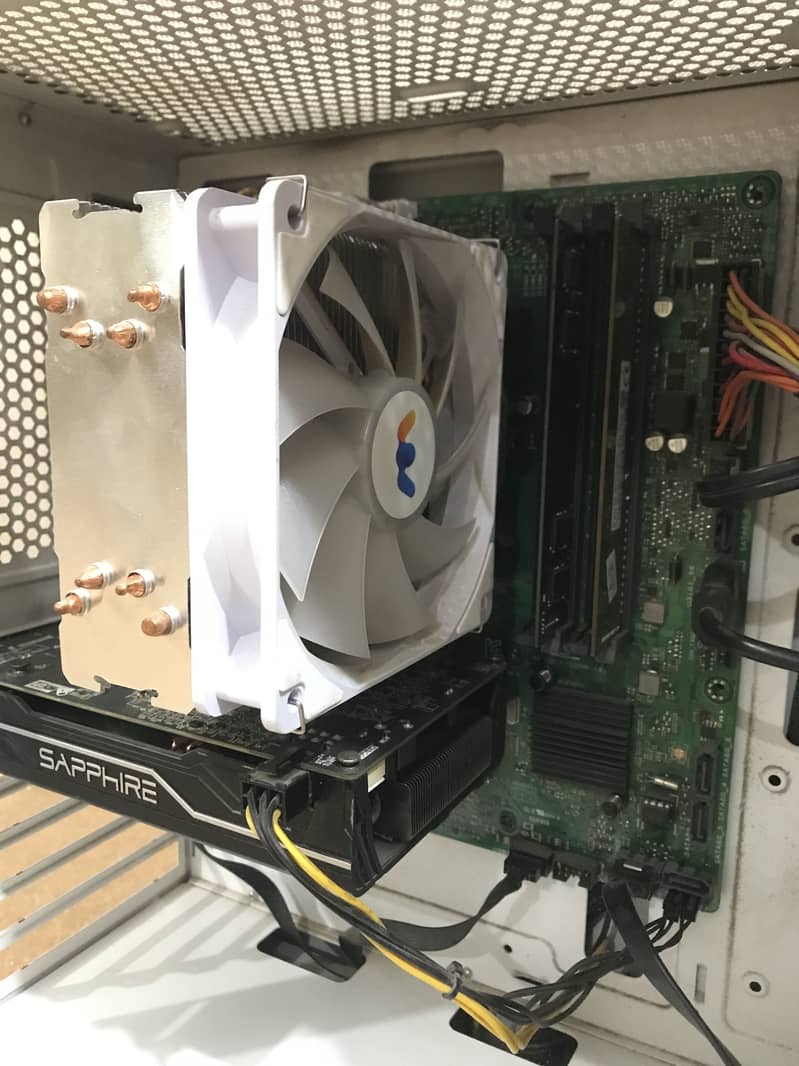 Gaming PC with sonic case | i5 8th gen | 12GB RAM | Rx 570 4GB 3