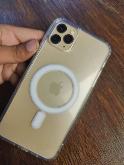 Apple iPhone 11 pro max Dual Sim PTA Approved Gold Color