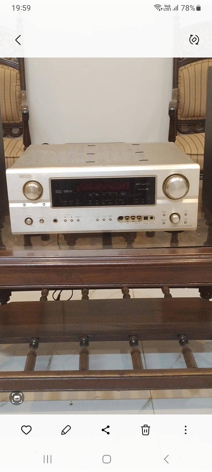 DENON 7.1 AV RECEIVER 0
