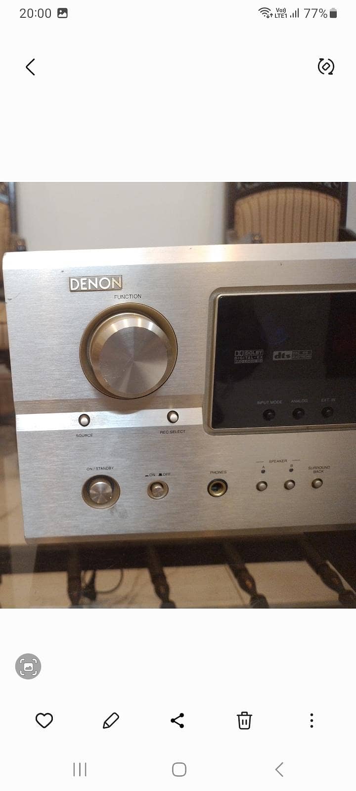 DENON 7.1 AV RECEIVER 2