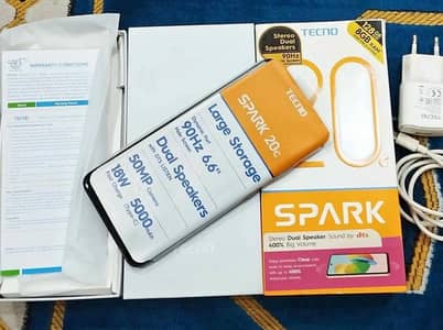 Tecno SPARK 20C 4+4/128 GB official PTA