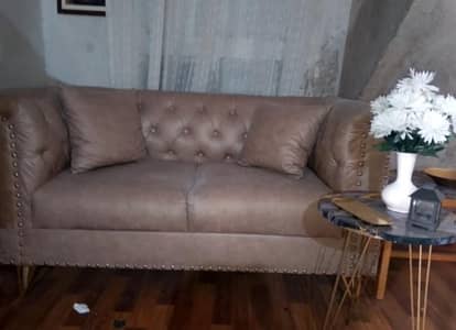 Brown Chesterfield  Sofa 2 seater