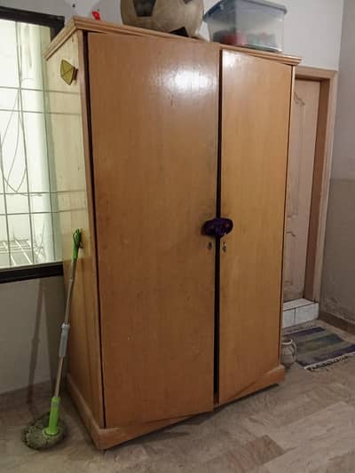 Two door wardrobe
