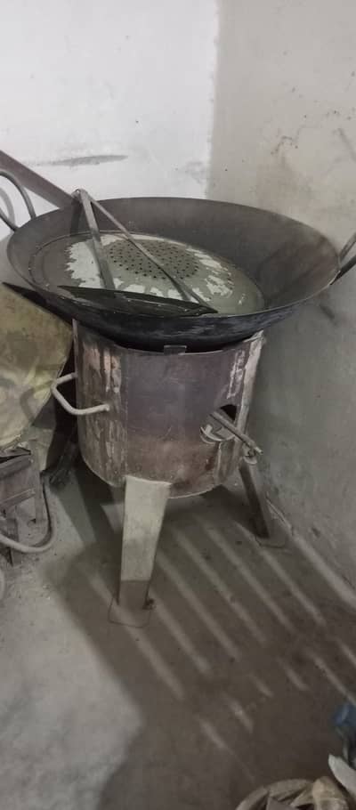 karahi burner or 2 small  cohly