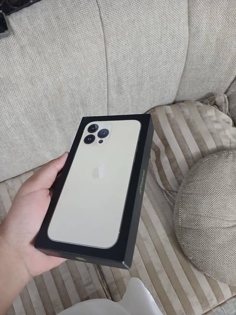 Iphone 13 Pro Max 256GB Non-PTA | Gold | 79% Battery 1