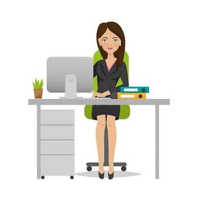 FEMALE OFFICE SECRETARY REQUIRED URGENT