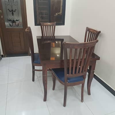 4 chairs dining table set