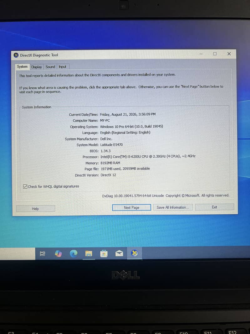 Latitude E5470 3