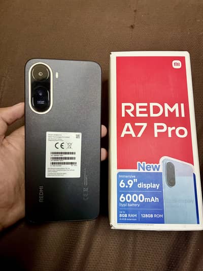 Redmi A7 pro new arrival just box opened 10/10 for sale