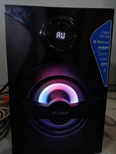 F&D F380X 2.1 Bluetooth Speakers - 54W (With Box)
