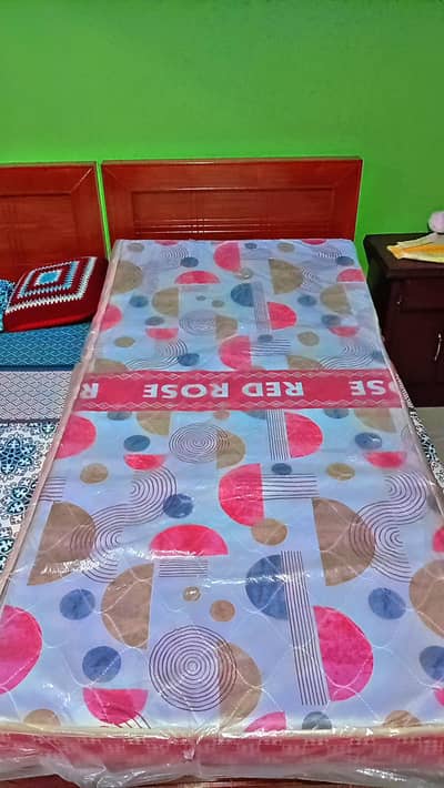 single bed 2 matters for sale