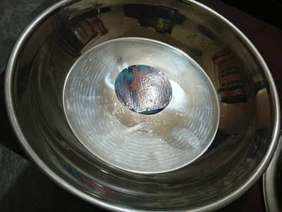 Stainless Steel Parat – Large Dough Kneading Bowl