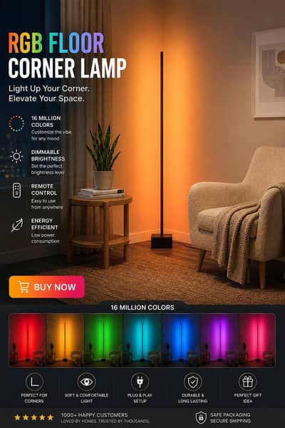 RGB floor lamps