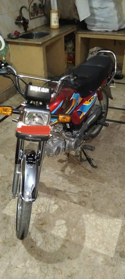 Honda CD 70 2025/26 — 5400 KM — 10/10 Condition