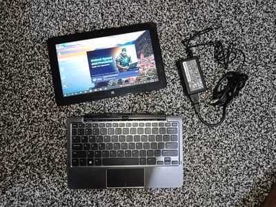 Dell laptop venue 11 pro 2in1 touch screen all oky condition 10/9