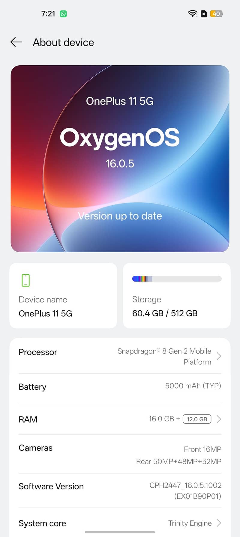 One Plus 11 7