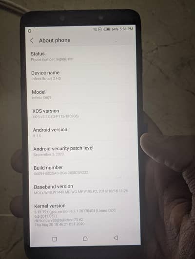 Infinix Smart 2
