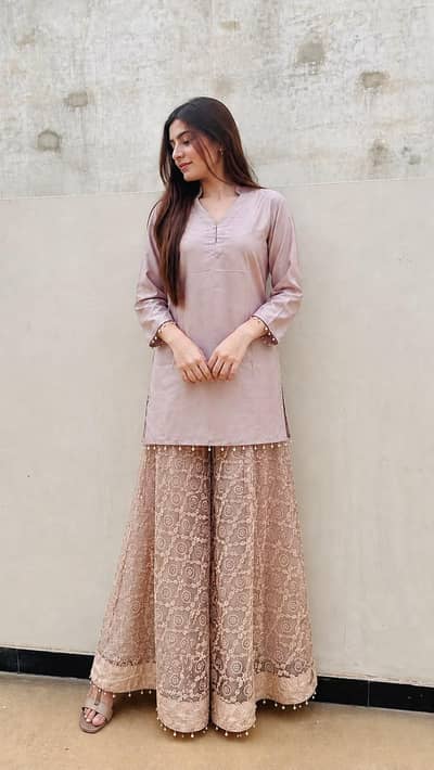 Stylish Two piecelehenga and Shirt