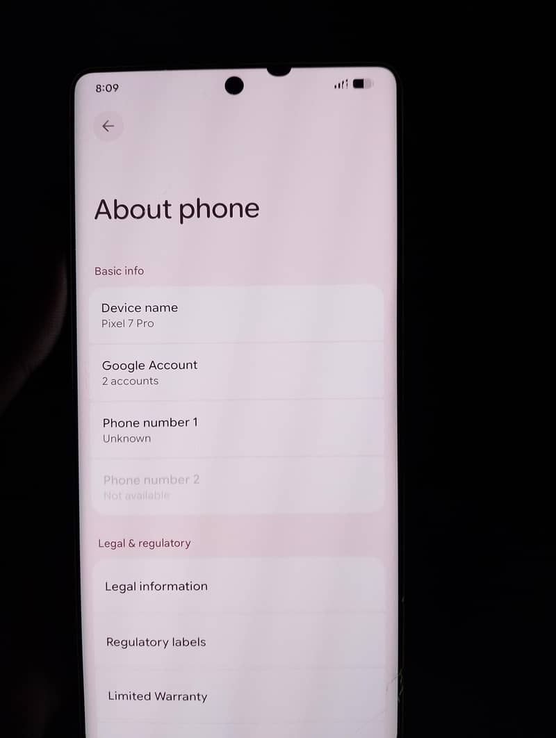 Google Pixel 7 Pro 1