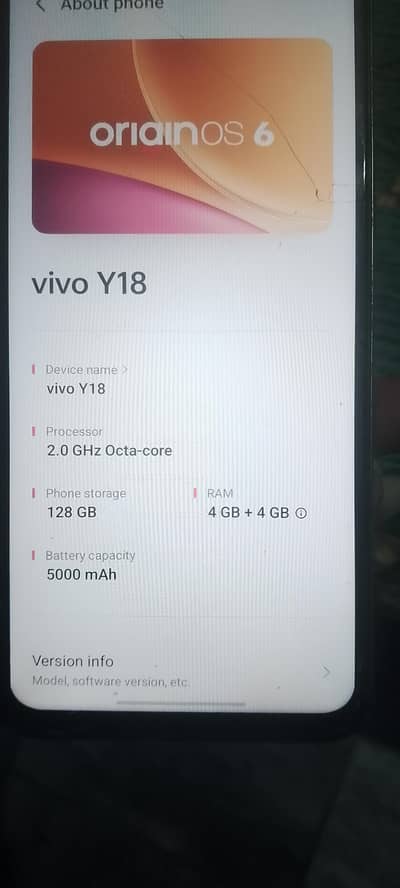 Vivo Y18