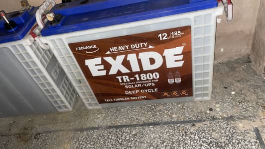 Exide 12V 185AH TR-1800