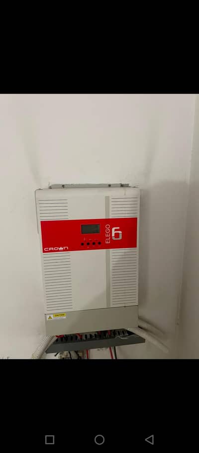 10x Solar panels+ Crown inverter