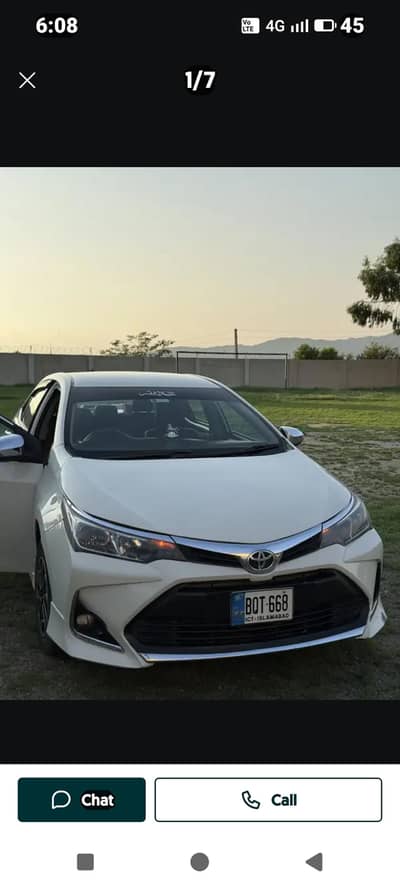 Toyota Corolla XLI 2016