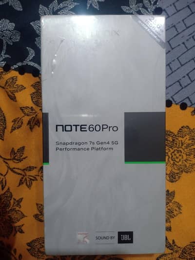 Infinix Note 60 pro seal pack