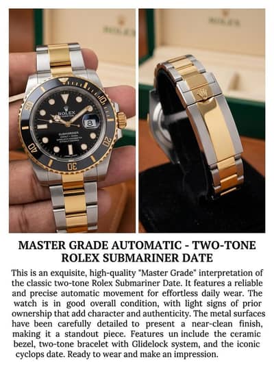 automatic watch Rolex master grade