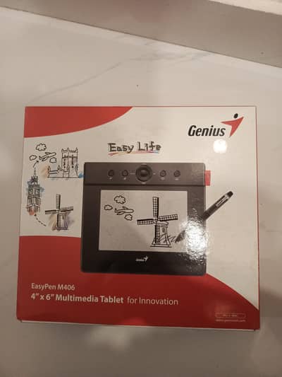 Genius Graphic Drawing Tablet for Sketching & Online Teaching