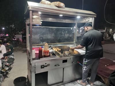Shawarma Burger counter