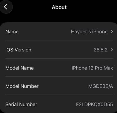 Apple iPhone 12 Pro Max