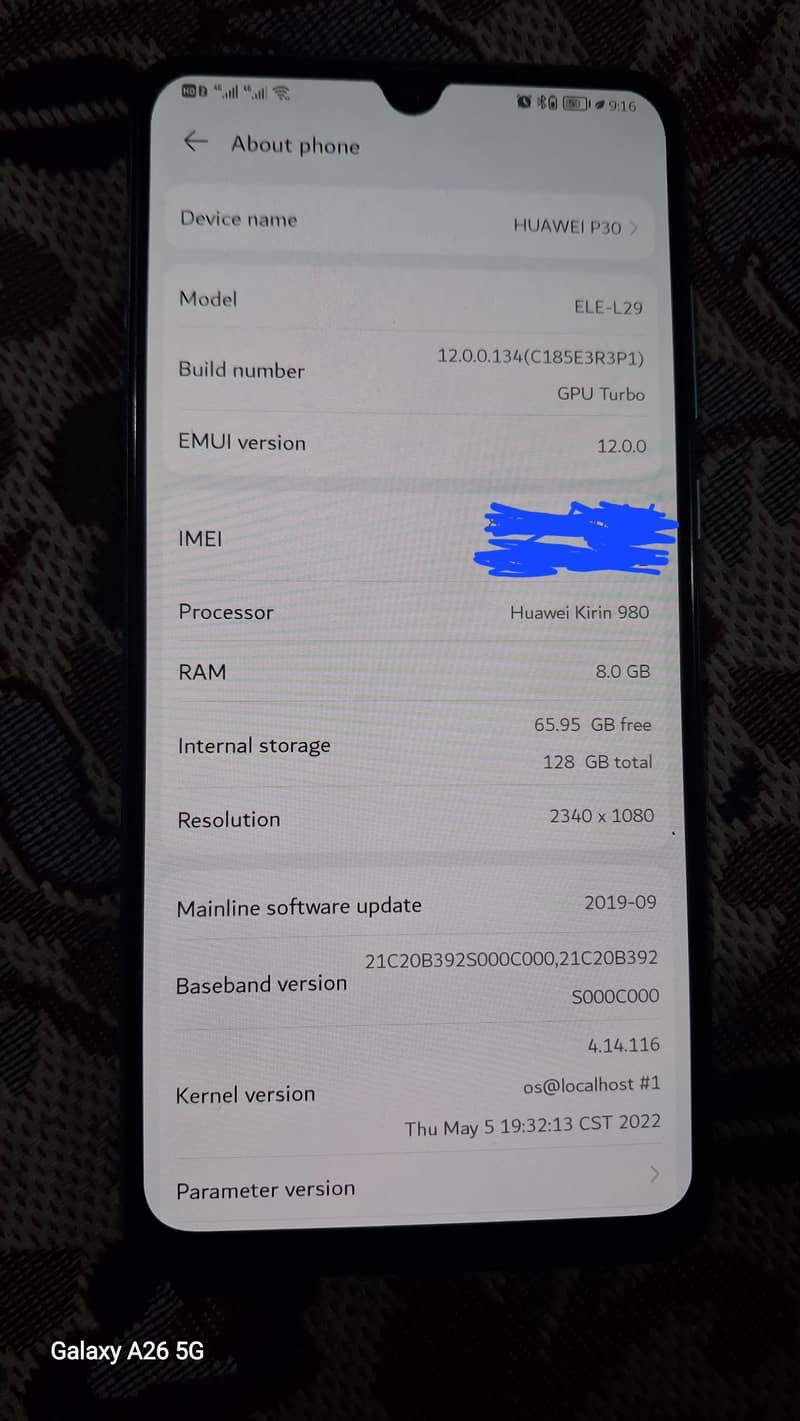 Huawei P30 7