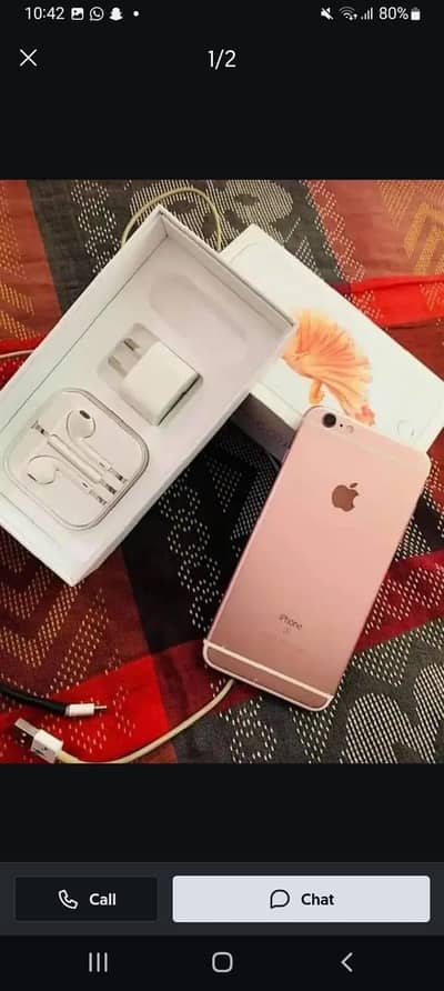 iPhone 6splus 128 GB only WhatsApp number 0326/74/86/939