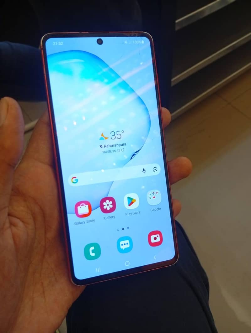 Samsung Mobile Note10 Lite 4