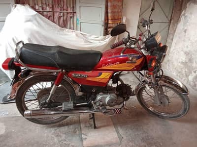 Honda CD-70 2006 Karachi Number For Sale