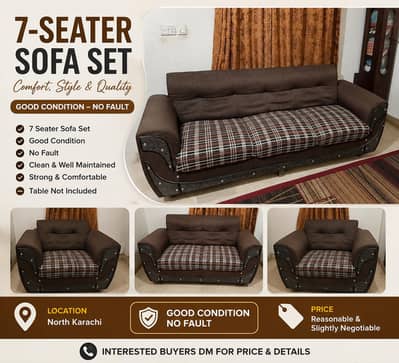 7 seater sofa