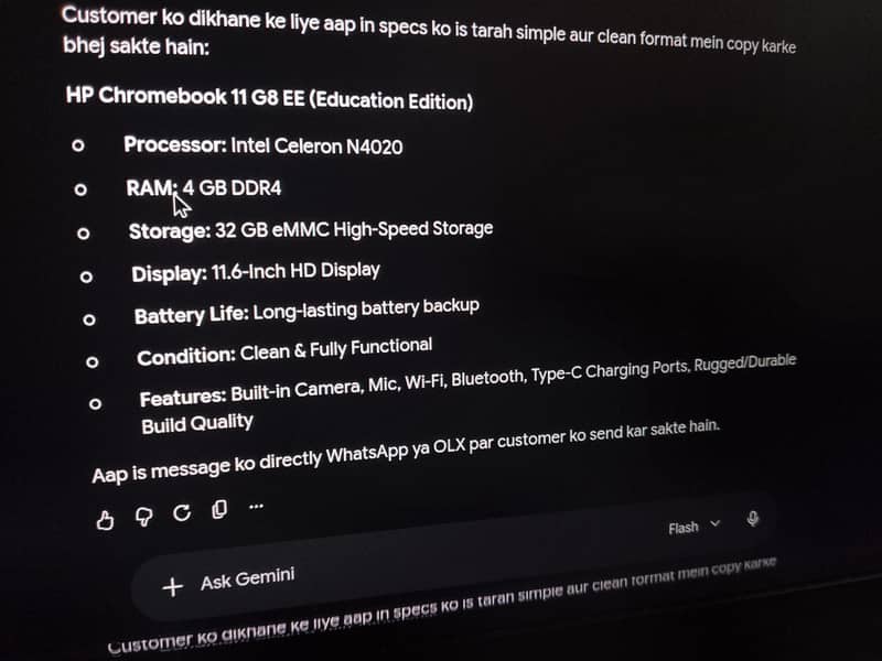hp chrome book 3