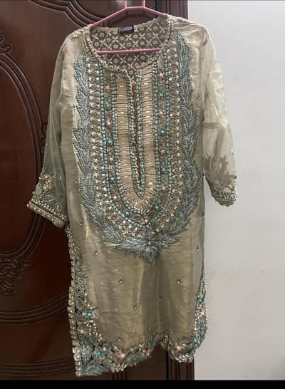 Heavy Embroidered Ladies Fancy Dress