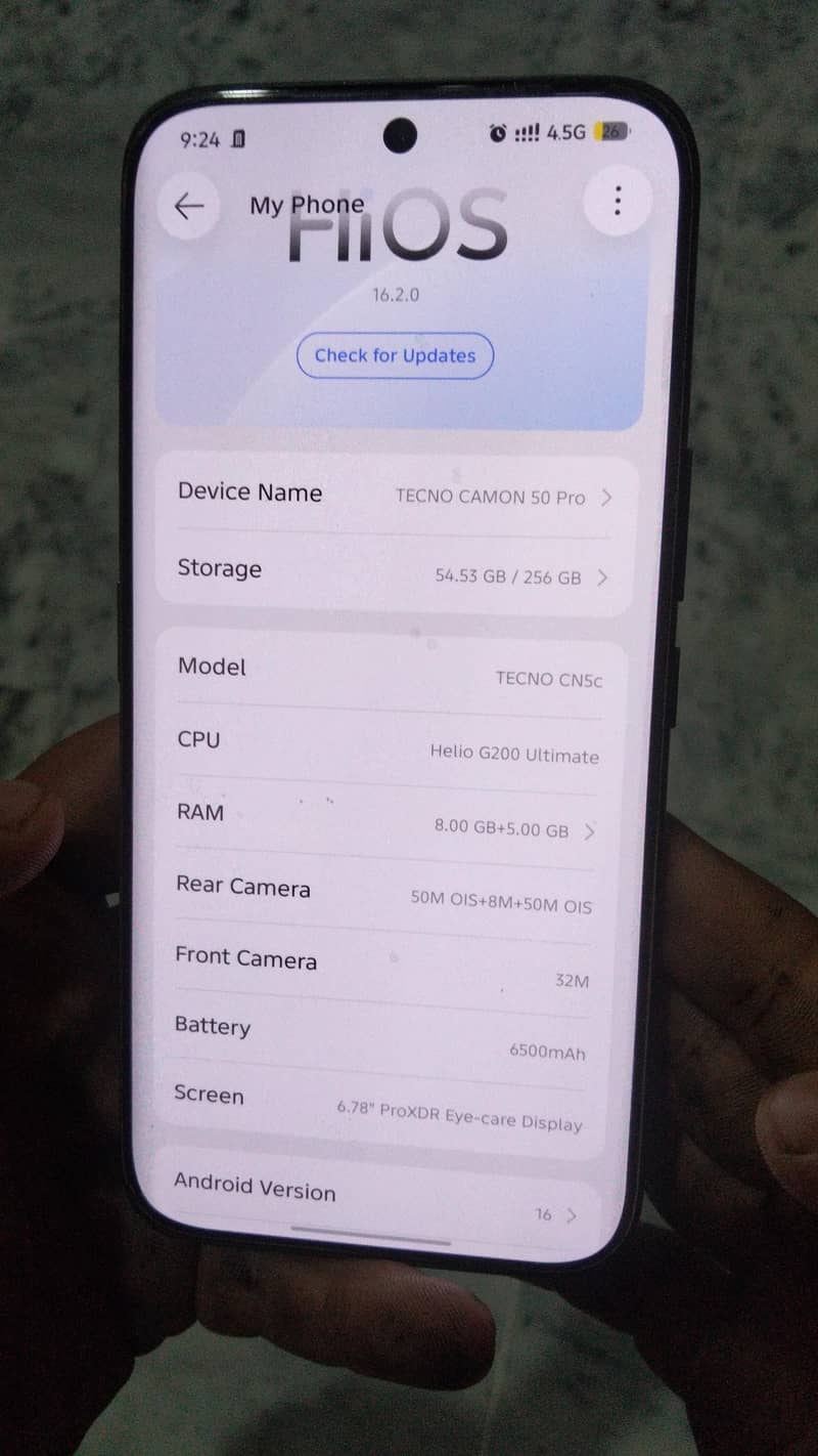 TECNO camman 50pro 1