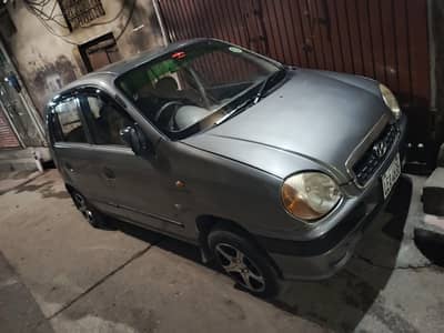 Hyundai Santro 2007 biometric available contact 03340069302