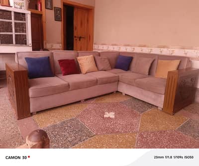 6 seater Sofa L shape
